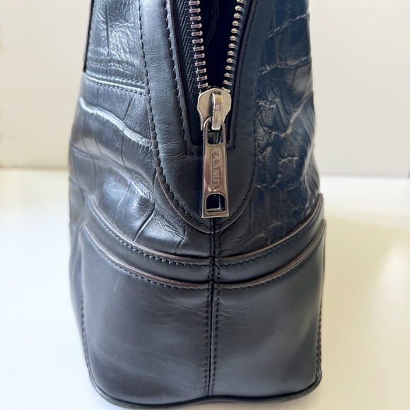 L.A.M.B. By Gwen Stefani Hemingford Satchel Black Vintage - Picture 9 of 16